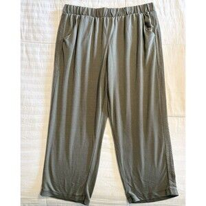 Cato Active Pants Olive green Pockets Sz 18/20W